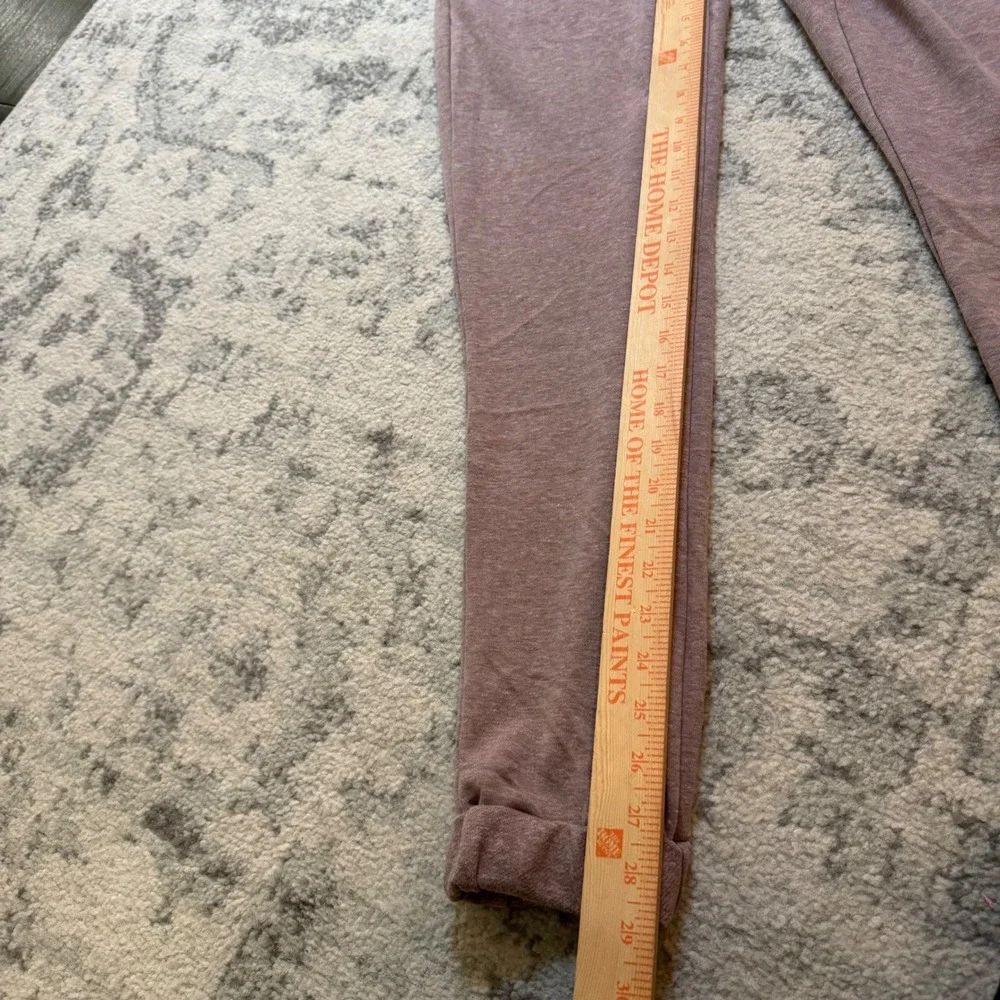 Harmony + Balance Womens Heathered Mauve Jogger Sweatpants CHB7088 NWT Small - Picture 5 of 5